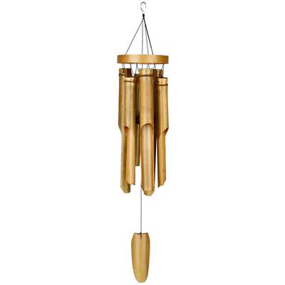Natural Ring Bamboo Windchime